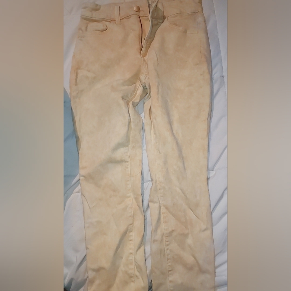 Stylish pastel orange Pants